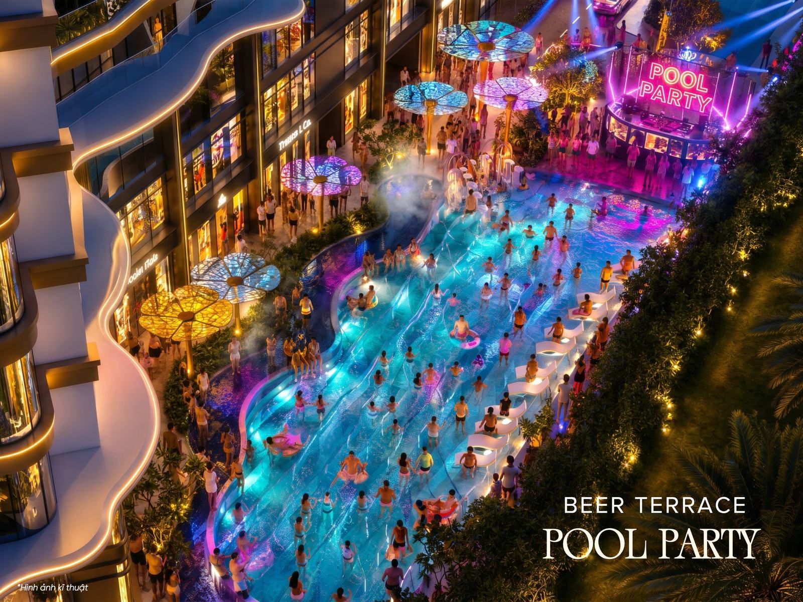 Pool Party Beer Terrace