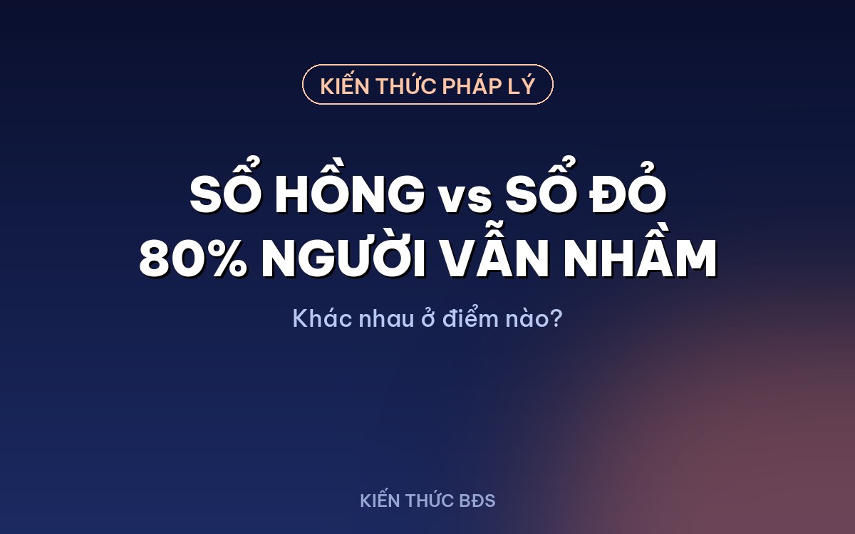 Sổ Hồng Căn Hộ Nghỉ Dưỡng: Hiểu Đúng Pháp Lý Trước Khi Xuống Tiền