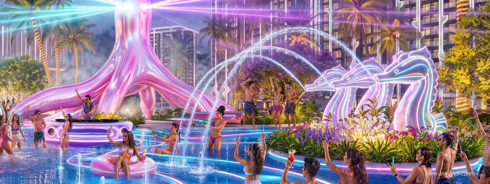 Nightlife Hub trung tâm giải trí đêm Qtopia