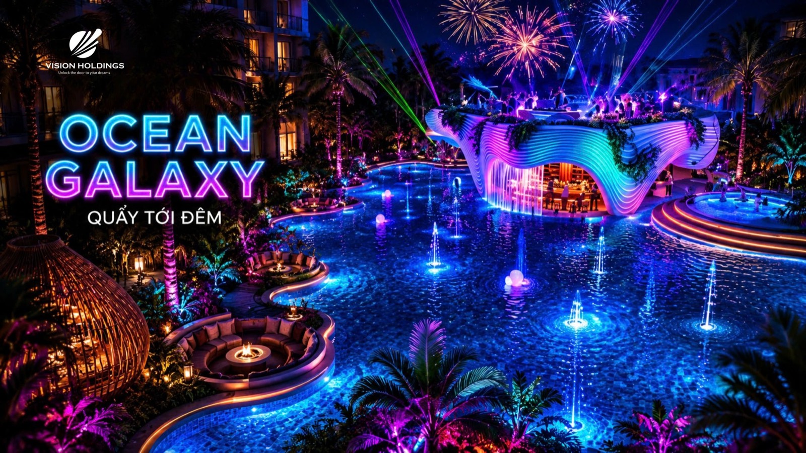 Ocean Galaxy quẩy tới đêm Qtopia